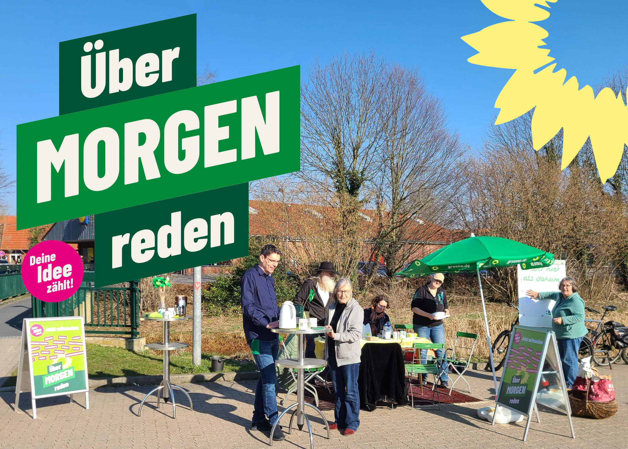 Foto Über MORGEN reden